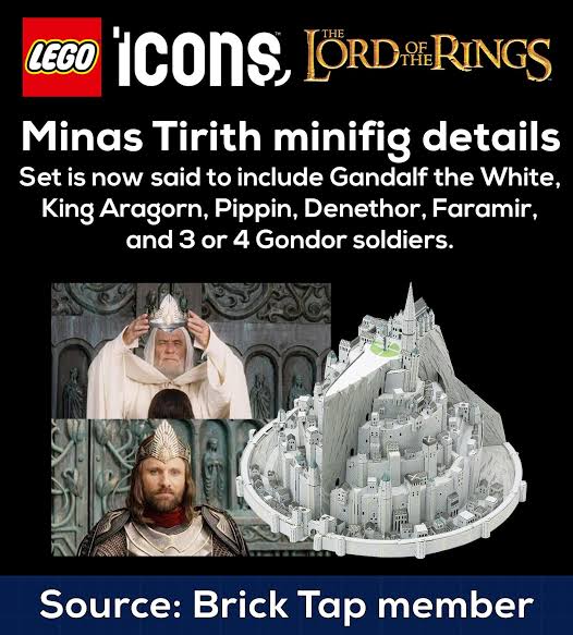 The Breathtaking LEGO Minas Tirith Lord of the Rings Set | BrickmonVault - Image 5