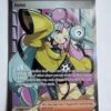Iono Full Art card from Paldea Evolved featuring the electric Gym Leader smiling in her oversized yellow jacket