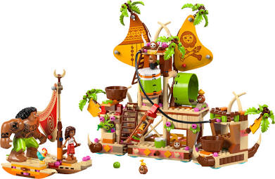 Splendid Kakamora Barge LEGO Disney Moana Set | BrickmonVault - Image 5