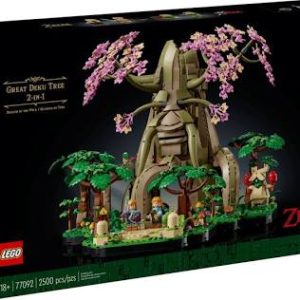 Alternative view of The Spectacular LEGO Great Deku Tree 2-in-1 77092 Legend of Zelda Set | BrickmonVault