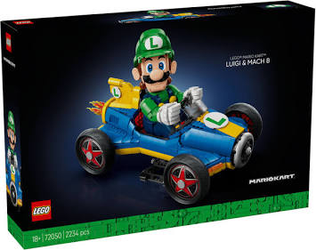 The Sensational LEGO Mario Kart Luigi & Mach 8 Set | BrickmonVault - Image 3