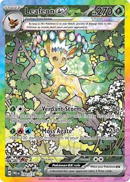 Deluxe Leafeon ex Special Illustration Rare Card | BrickmonVault - Image 4