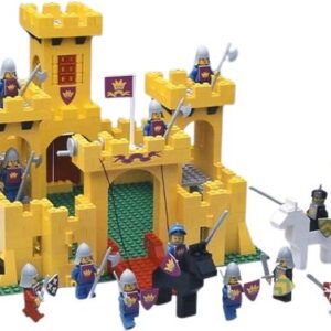 Alternative view of LEGO Yellow Castle 375 (10 box)
