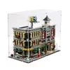 Supreme LEGO Modular Display Enclosure showing a three-story modular building dust-free inside a clean acrylic case