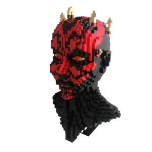 Alternative view of LEGO Darth Maul (10018)