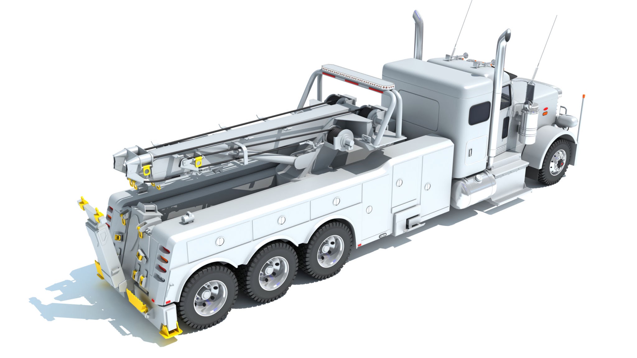 Elite Heavy-Duty Recovery Tow Truck with Crane Model 42128 | BrickmonVault - Image 5