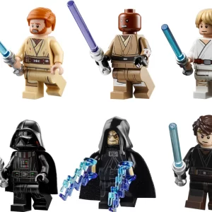 Alternative view of LEGO Minifigure — Star Wars Themed (x3)