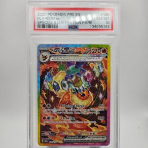 Alternative view of Deluxe Flareon ex Special Illustration Rare Card | BrickmonVault