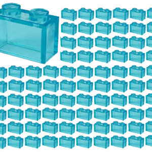 Alternative view of LEGO Transparent Brick Pack — Clear/Blue