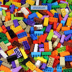 Alternative view of Large Brick Bulk Set — Neutral Tones