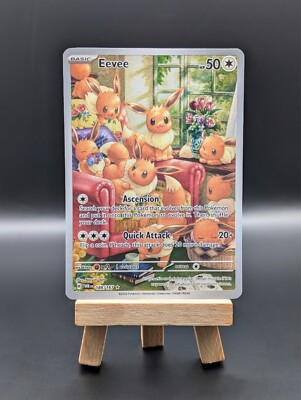 ECharming Eevee Special Illustration Rare TCG Card | BrickmonVault - Image 2