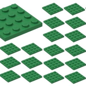 Alternative view of LEGO Baseplate — Green 48x48