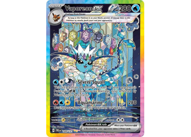 Deluxe Vaporeon ex Special Illustration Rare Card | BrickmonVault - Image 2